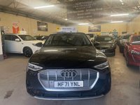 USED 2021 71 AUDI E-TRON 50 Sport SUV 5dr Electric Auto quattro 71.2kWh (11kW Charger) (313 ps) 2 keys Audi warranty and service history