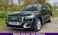 USED 2019 19 AUDI Q2 1.6 TDI 30 SPORT NAV SUV 5 DOOR *APPLE CAR PLAY*SAT NAV*DAB*CRUISE CONTROL*PARKING SENSORS*AIR CON*ALLOY WHEELS*REAR SPOILER*BRAND NEW MOT AND SERVICE*DRIVE SELECT MODE*ELECTRICALLY OPERATED TAILGATE*AUTO LIGHTS*