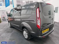USED 2022 72 FORD TRANSIT CUSTOM 2.0 320 EcoBlue Limited Crew Van Auto L1 H1 Euro 6 (170 ps) AUTO 170 BHP + REVERSE CAM