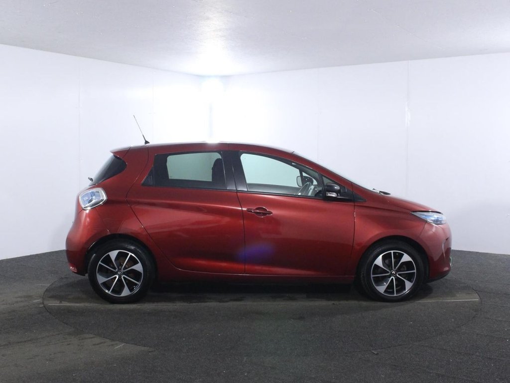 USED 2018 68 RENAULT ZOE R90 41kWh Dynamique Nav Hatchback 5dr Electric Auto (i) (92 bhp) BATTERY OWNED - 155 MILE RANGE