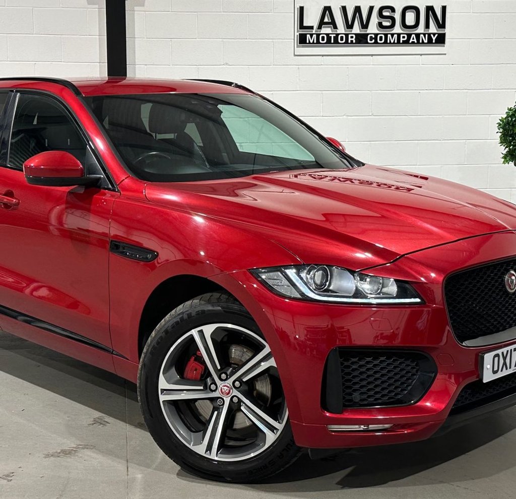 USED 2017 17 JAGUAR F-PACE 3.0 D300 V6 S SUV 5dr Diesel Auto AWD Euro 6 (s/s) (300 ps) 