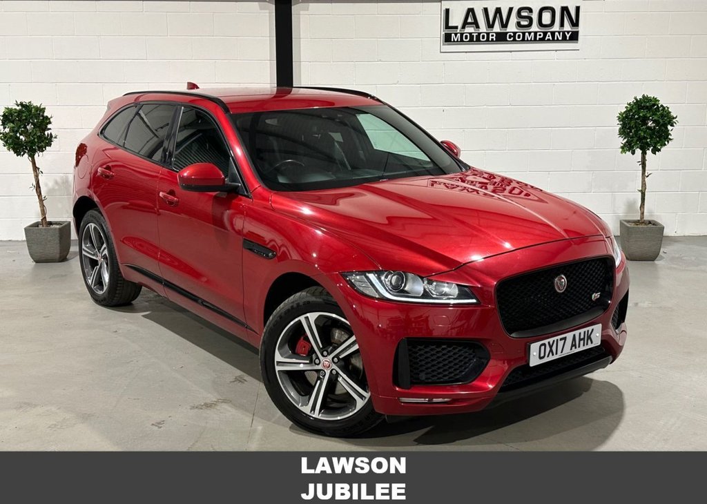 USED 2017 17 JAGUAR F-PACE 3.0 D300 V6 S SUV 5dr Diesel Auto AWD Euro 6 (s/s) (300 ps) 