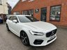 USED 2019 19 VOLVO V90 2.0 D4 R-Design Estate 5dr Diesel Auto Euro 6 (s/s) (190 ps) Documented Volvo service record : Bluetooth : Sat Nav : DAB Radio : Air-conditioning : R-Design upholstery + steering wheel : Isofix : Heated front seats : Heated steering wheel : Heated screen : Front + rear parking sensors : Remotely operated tailgate : Cargo/Load cover