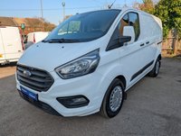 USED 2018 68 FORD TRANSIT CUSTOM 2.0 300 EcoBlue Trend Panel Van 5dr Diesel Auto L1 H1 Euro 6 (s/s) (130 ps) NO VAT+SUPER LOW MILES+AUTO