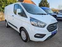 USED 2018 68 FORD TRANSIT CUSTOM 2.0 300 EcoBlue Trend Panel Van 5dr Diesel Auto L1 H1 Euro 6 (s/s) (130 ps) NO VAT+SUPER LOW MILES+AUTO