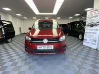 USED 2020 70 VOLKSWAGEN CADDY MAXI LIFE 2.0 TDI 5 SEAT WAV EURO 6 NO VAT TO PAY 102BHP FULL SERVICE HISTORY  1 OWNER LOW MILES WAV FULL SERVICE HISTORY