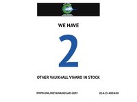 USED 2021 21 VAUXHALL VIVARO 2.0 Turbo D 3100 Sportive Panel Van 5dr Diesel AUTO L2 H1 Euro 6 (s/s) (120 ps) 