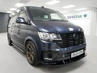 USED 2024 24 VOLKSWAGEN TRANSPORTER T30 2.0 TDI 110 BHP SWB HIGHLINE KOMBI 5 SEATER CADCO BED | STORAGE  | TAILGATE | HIGH SPEC