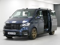 USED 2024 24 VOLKSWAGEN TRANSPORTER T30 2.0 TDI 110 BHP SWB HIGHLINE KOMBI 5 SEATER CADCO BED | STORAGE  | TAILGATE | HIGH SPEC