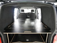 USED 2024 24 VOLKSWAGEN TRANSPORTER T30 2.0 TDI 110 BHP SWB HIGHLINE KOMBI 5 SEATER CADCO BED | STORAGE  | TAILGATE | HIGH SPEC