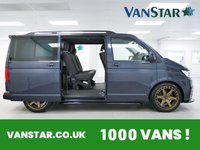 USED 2024 24 VOLKSWAGEN TRANSPORTER T30 2.0 TDI 110 BHP SWB HIGHLINE KOMBI 5 SEATER CADCO BED | STORAGE  | TAILGATE | HIGH SPEC