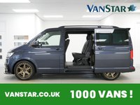 USED 2024 24 VOLKSWAGEN TRANSPORTER T30 2.0 TDI 110 BHP SWB HIGHLINE KOMBI 5 SEATER CADCO BED | STORAGE  | TAILGATE | HIGH SPEC
