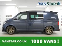 USED 2024 24 VOLKSWAGEN TRANSPORTER T30 2.0 TDI 110 BHP SWB HIGHLINE KOMBI 5 SEATER CADCO BED | STORAGE  | TAILGATE | HIGH SPEC