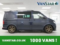 USED 2024 24 VOLKSWAGEN TRANSPORTER T30 2.0 TDI 110 BHP SWB HIGHLINE KOMBI 5 SEATER CADCO BED | STORAGE  | TAILGATE | HIGH SPEC