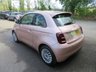 USED 2021 71 FIAT 500E 24kWh Action Hatchback 3dr Electric Automatic (95 ps) SAVE THOUSANDS with this nearly-new 24 kWh all electric auto Fiat 500e Action finished in optional extra Rose Gold & Balance of Fiat Manufacturer High-voltage Battery Warranty until September 2029 or 100,000 miles!