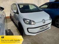 USED 2013 62 VOLKSWAGEN UP! 1.0 Move up! Hatchback 3dr Petrol Manual Euro 5 (60 ps) 70+MPG ++  LOW INSURANCE GROUP