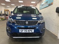 USED 2021 70 PEUGEOT RIFTER 1.5 BlueHDi Allure Premium Manual WHEELCHAIR ACCESS VEHICLE WAV REVERSING CAMERA