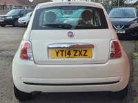 USED 2014 14 FIAT 500 1.2 Pop Hatchback 3dr Petrol Manual Euro 6 (s/s) (69 bhp) ALLOYS - HISTORY + TIMING BELT