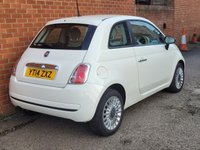 USED 2014 14 FIAT 500 1.2 Pop Hatchback 3dr Petrol Manual Euro 6 (s/s) (69 bhp) ALLOYS - HISTORY + TIMING BELT
