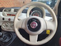 USED 2014 14 FIAT 500 1.2 Pop Hatchback 3dr Petrol Manual Euro 6 (s/s) (69 bhp) ALLOYS - HISTORY + TIMING BELT