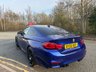 USED 2020 20 BMW M4 3.0 BiTurbo GPF Competition Coupe 2dr Petrol DCT Euro 6 (s/s) (450 ps)-2 Former Keepers-Factory Extras Worth &pound;3,240-Finished In San Marino Blue Metallic-Extended Black Merino Leather Upholstery-Harman Kardon-Reversing Assist Camera-M Head-Up Display-Full Description To Follow. 