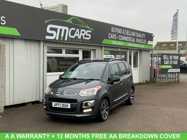 2017 CITROEN C3 PICASSO 1.6 BLUEHDI PLATINUM MPV 5DR DIESEL MANUAL EURO 6 100 PS 2017... photo