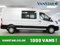 USED 2024 24 FORD TRANSIT 350 2.0 EBL 130 BHP L3 TREND CREWCAB 6 SEATER  FACELIFT | 6 SEATER | AIR CON | L3 LONG