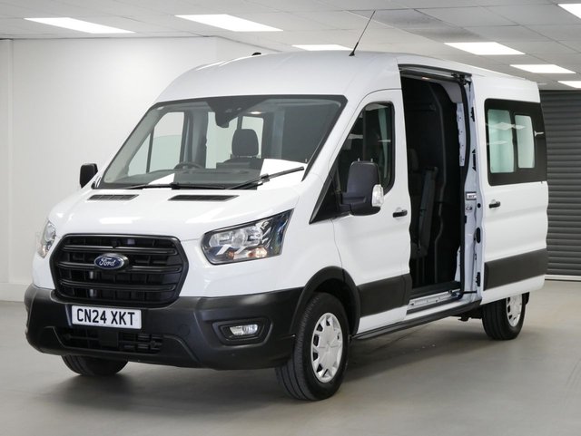View our Ford Transit 350 2.0 EBL 130 BHP L3 TREND CREWCAB 6 SEATER 