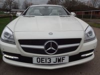 USED 2013 13 MERCEDES-BENZ SLK 2.1 SLK250 CDI Convertible 2dr Diesel G-Tronic+ Euro 5 (s/s) (204 ps)  ONLY 54000 MILES WITH SERVICE HISTORY 