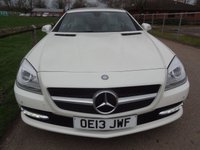 USED 2013 13 MERCEDES-BENZ SLK 2.1 SLK250 CDI Convertible 2dr Diesel G-Tronic+ Euro 5 (s/s) (204 ps)  ONLY 54000 MILES WITH SERVICE HISTORY 