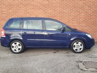 USED 2013 13 VAUXHALL ZAFIRA 1.6 16V Exclusiv MPV 5dr Petrol Manual Euro 5 (115 ps) 1 OWNER - 12 SERVICE STAMPS - FULL FRESH 12 MONTHS MOT