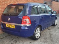 USED 2013 13 VAUXHALL ZAFIRA 1.6 16V Exclusiv MPV 5dr Petrol Manual Euro 5 (115 ps) 1 OWNER - 12 SERVICE STAMPS - FULL FRESH 12 MONTHS MOT