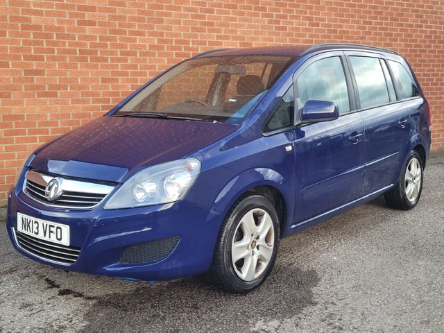 2013 13 Vauxhall Zafira 1.6 16V Exclusiv MPV 5dr Petrol Manual Euro 5 (115 ps)
