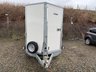 USED TRAILER BOX VAN IVOR WILLIAMS DOUBLE AXLE BOX TRAILER WITH RAMP DOORS