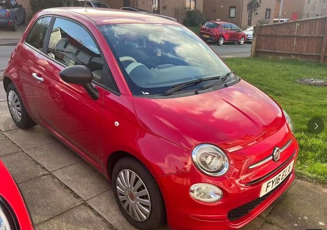 2016 16 Fiat 500 1.2 Pop Hatchback 3dr Petrol Manual Euro 6 (s/s) (69 bhp)