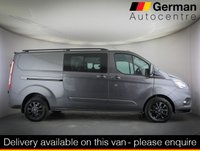 USED 2019 69 FORD TRANSIT CUSTOM 2.0 300 EcoBlue Limited Crew Van Double Cab 5dr Diesel Manual L2 H1 Euro 6 (s/s) (5 Seat) (130 ps) *RECENT FULL SERVICE/NEW WET BELT*