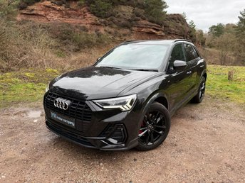 2022 AUDI Q3 2.0 TDI 40 Black Edition SUV 5dr Diesel S Tronic quattro Euro 6 (s/s) (200 ps) &pound;26995.00