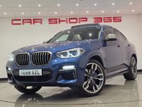 USED 2018 68 BMW X4 3.0 M40d SUV 5dr Diesel Auto xDrive Euro 6 (s/s) (326 ps) 