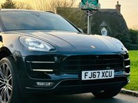 USED 2017 67 PORSCHE MACAN 3.6T V6 Turbo SUV 5dr Petrol PDK 4WD Euro 6 (s/s) (400 ps) PAN ROOF+21" ALLOYS+SAT NAV+