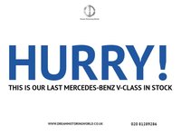 USED 2025 25 MERCEDES-BENZ V-CLASS 2.0 V220d Premium MPV 5dr Diesel G-Tronic+ Euro 6 (s/s) (8 Seat, Extra Long) (163 ps) 1 Owner From Brand New