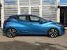 USED 2019 69 NISSAN MICRA 1.0 DIG-T Acenta Hatchback 5dr Petrol Manual Euro 6 (s/s) (117 ps) Finished in POWER BLUE with CHARCOAL SPORTS TRIM. This is a great looking version of the 5th generation Micra. It is stylish, economical and a joy to drive. Perfect for the small to mid sized family. Feature include DAB Radio,  B/Tooth, Cruise Control, 17" Alloys Front Fogs, park Sensors and more. Dealer Serviced at 3070 miles, 3131 miles, 9726 miles, 15543 miles, 21521 miles, 25381 miles and at 26266 miles.