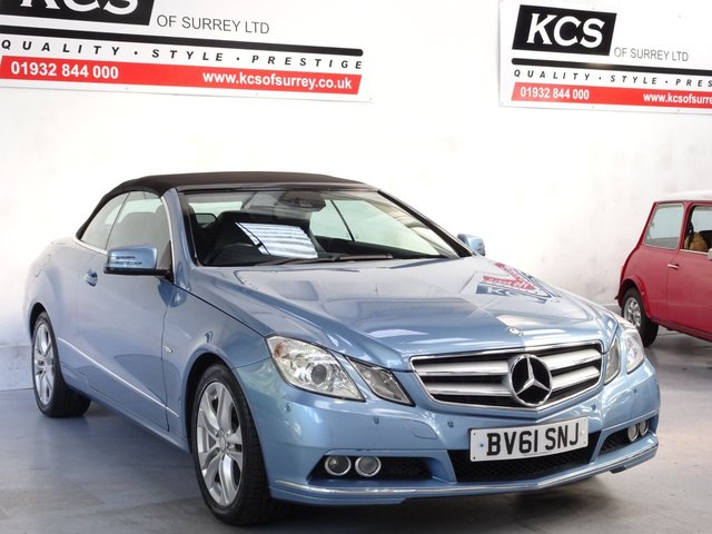 2011 MERCEDES-BENZ E-CLASS 1.8 E250 BlueEfficiency SE Edition 125 Cabriolet 2dr Petrol G-Tronic+ Euro 5 (s/s) (204 ps) - Photo 8
