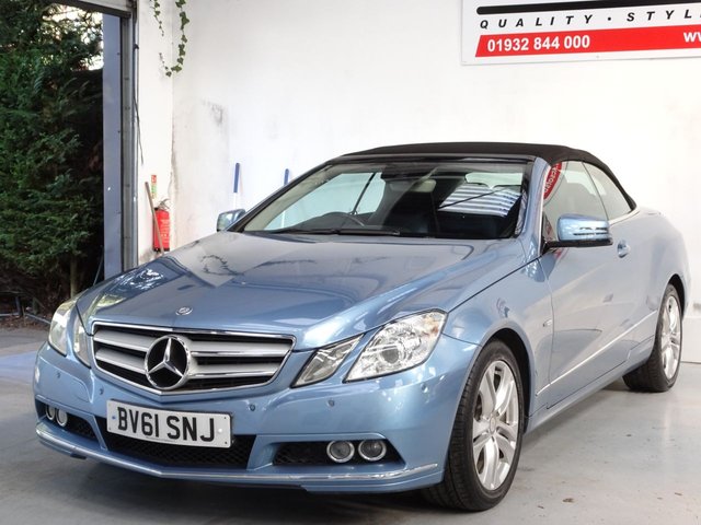 2011 MERCEDES-BENZ E-CLASS 1.8 E250 BlueEfficiency SE Edition 125 Cabriolet 2dr Petrol G-Tronic+ Euro 5 (s/s) (204 ps) - Photo 4