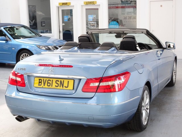 2011 MERCEDES-BENZ E-CLASS 1.8 E250 BlueEfficiency SE Edition 125 Cabriolet 2dr Petrol G-Tronic+ Euro 5 (s/s) (204 ps) - Photo 5