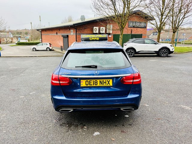 2018 MERCEDES-BENZ C-CLASS 2018 2.1 C220d AMG Line Estate 5dr Diesel G-Tronic+ Euro 6 (s/s) (170 ps) - Photo 4