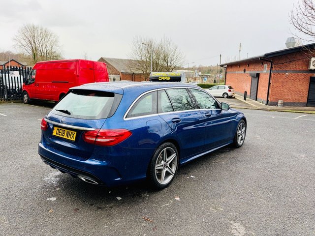 2018 MERCEDES-BENZ C-CLASS 2018 2.1 C220d AMG Line Estate 5dr Diesel G-Tronic+ Euro 6 (s/s) (170 ps) - Photo 7