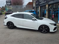 USED 2017 67 HONDA CIVIC 1.5 VTEC Turbo Sport Hatchback 5dr Petrol CVT Euro 6 (s/s) (182 ps) 6 MONTHS RAC WARRANTY 2 KEYS