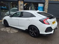 USED 2017 67 HONDA CIVIC 1.5 VTEC Turbo Sport Hatchback 5dr Petrol CVT Euro 6 (s/s) (182 ps) 6 MONTHS RAC WARRANTY 2 KEYS