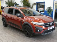 USED 2022 72 DACIA JOGGER 1.0 TCe Extreme SE MPV 5dr Petrol Manual Euro 6 (s/s) (110 ps) 7 SEATS SAT NAV HEATED SEATS REAR VIEW CAMERA CRUISE CONTROL PARKING SENSORS 1 OWNER SERVICE HISTORY WARRANTY