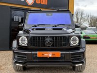 USED 2018 68 MERCEDES-BENZ G-CLASS 4.0 G63 V8 BiTurbo AMG SUV 5dr Petrol SpdS+9GT 4MATIC Euro 6 (s/s) (585 ps) URBAN WIDETRACK + UC-4 23" ALLOY WHEELS + TRUFFLE BROWN & BLACK INTERIOR + SUNROOF + CARBON STEERING WHEEL + CARBON SPOILER + CARBON BONNET VENTS + CARBON FRONT SPLITTER WITH DRL's + ACC